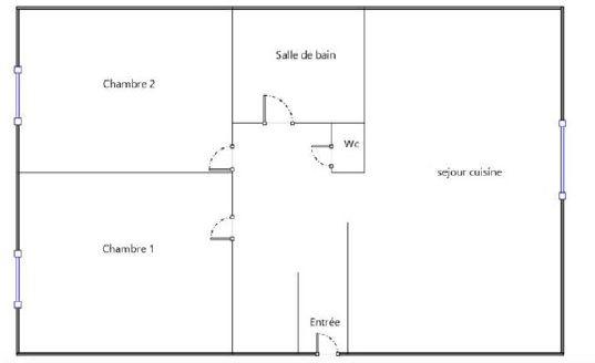 Appartement - 71 m² - 5 pièces