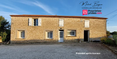 Maison - 65 m² - 3 pièces
