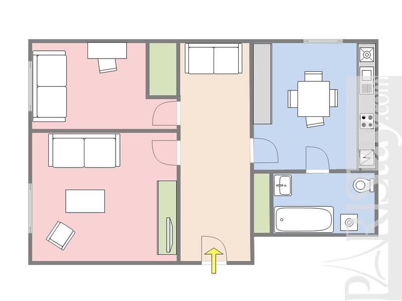 Appartement - 39 m² - 3 pièces