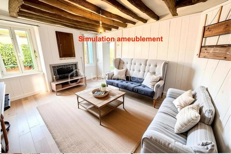 Maison de ville - 75 m² - 3 pièces