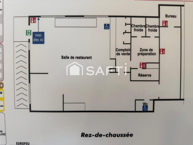 Local commercial - 231 m² - 3 pièces