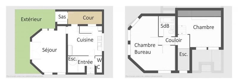 Maison ancienne - 127 m² - 4 pièces