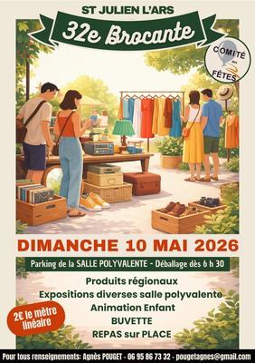 32ème brocante du comité des fêtes