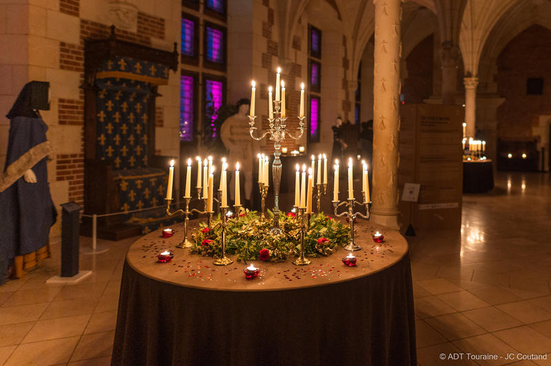 Balade romantique aux chandelles