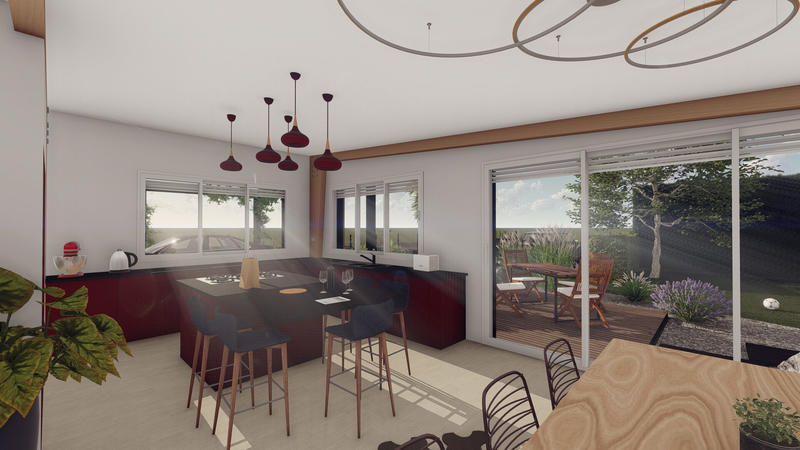 Maison - 155 m² - 5 pièces