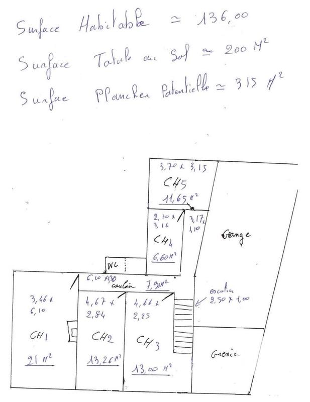 Maison de campagne - 136 m² - 9 pièces
