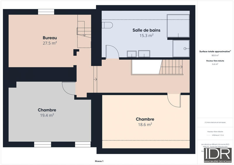 Maison - 135 m² - 6 pièces