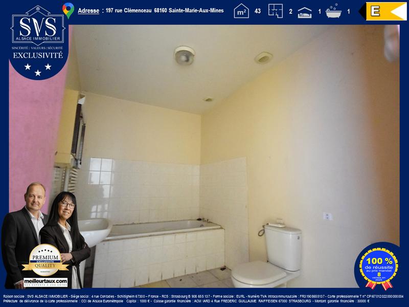 Appartement - 63 m² - 3 pièces