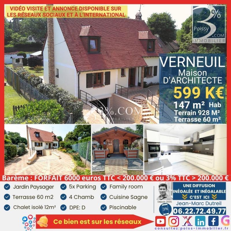 Maison - 147 m² - 5 pièces