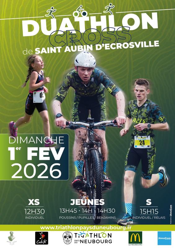 Duathlon à Saint-Aubin-d'Ecrosville