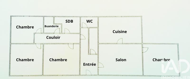 Maison - 103 m² - 5 pièces