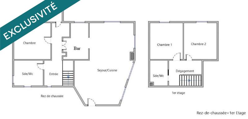 Maison - 169 m² - 11 pièces