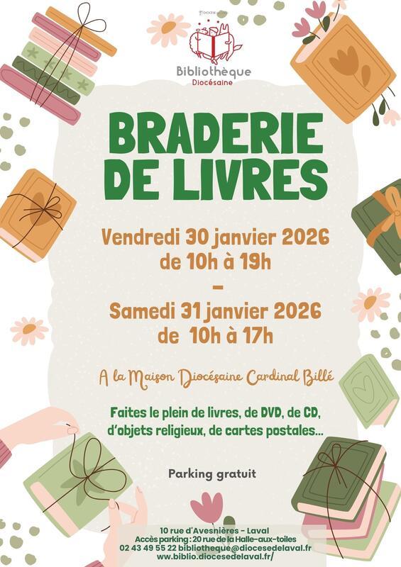 Grande braderie de livres