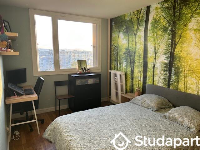 Chambre - 9 m² - 1 pièce