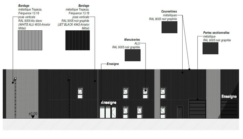 Local d'activités - 3 486 m²