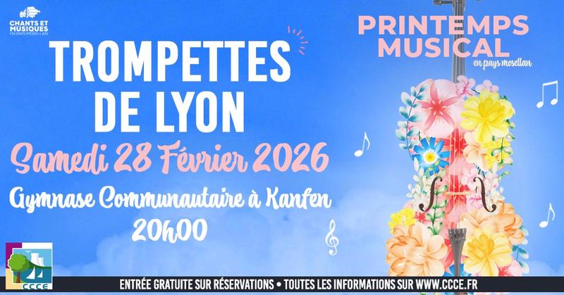 Printemps musical : les Trompettes de Lyon