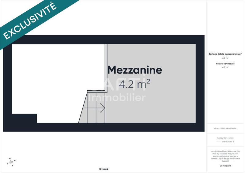 Maison - 60 m² - 3 pièces