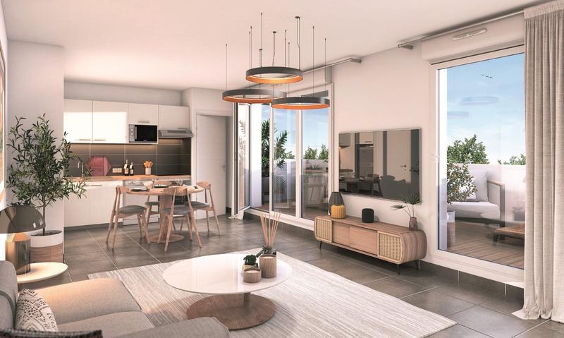 Appartement - 92 m² - 3 pièces