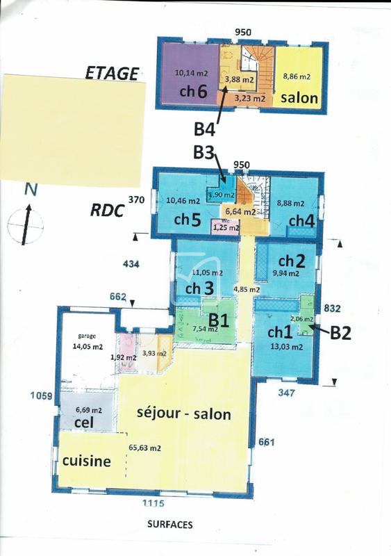 Maison - 170 m² - 7 pièces