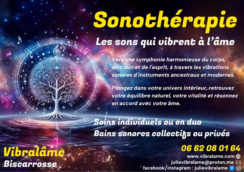 Bain sonore au cristal