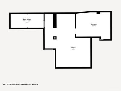 Appartement - 41 m² - 2 pièces