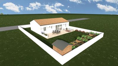 Maison - 70 m² - 4 pièces