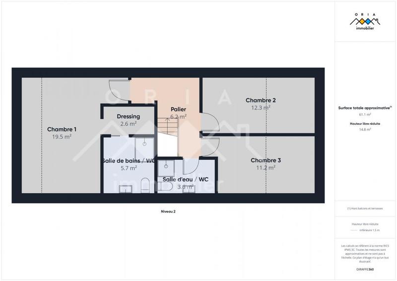 Maison - 133 m² - 5 pièces
