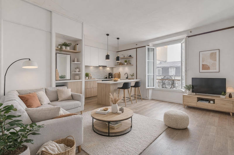 Appartement - 26 m² - 2 pièces