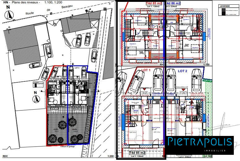 Maison ancienne - 90 m² - 4 pièces