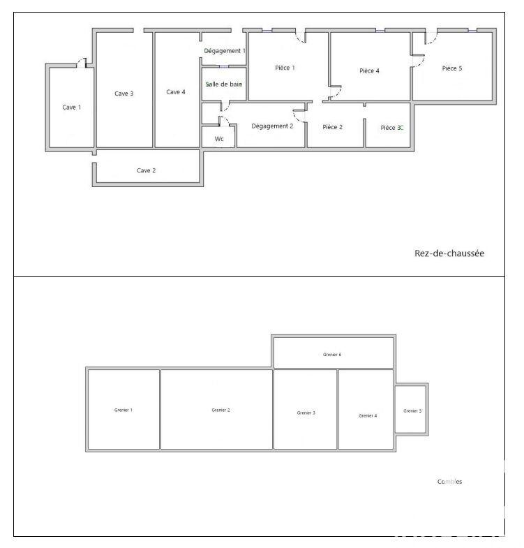 Maison de campagne - 62 m² - 3 pièces