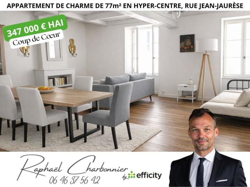Appartement - 77 m² - 3 pièces