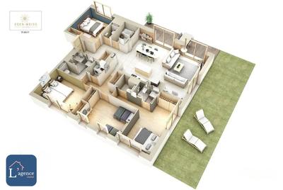 Appartement - 126 m² - 5 pièces