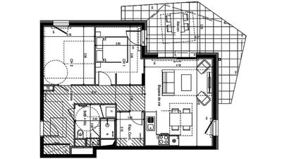 Appartement - 67 m² - 3 pièces