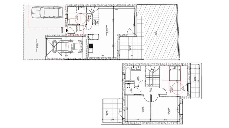 Maison - 89 m² - 4 pièces