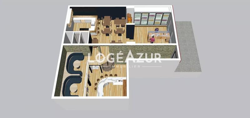 Fonds de commerce - 94 m²