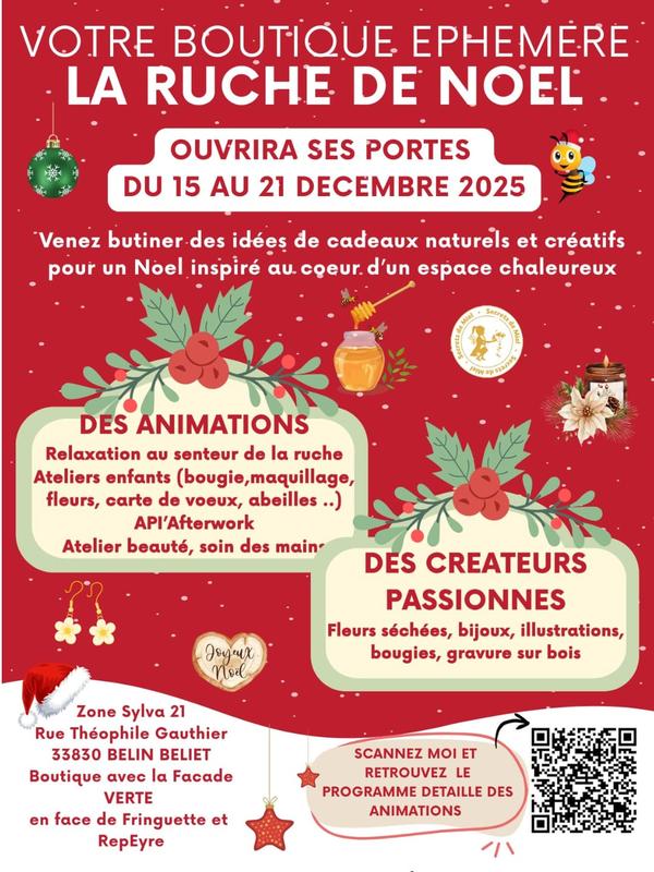 La Ruche de Noël – Boutique éphémère
