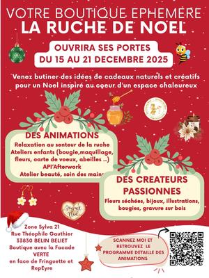 La Ruche de Noël – Boutique éphémère
