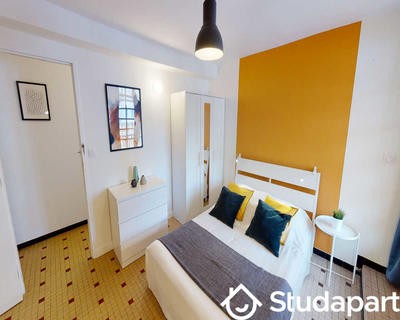 Chambre - 58 m² - 1 pièce