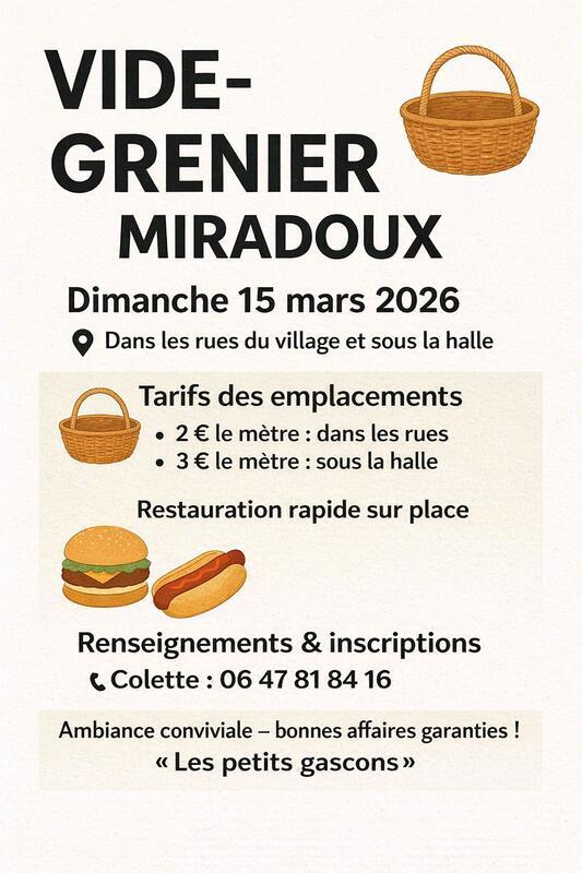 Vide-greniers des petits gascons