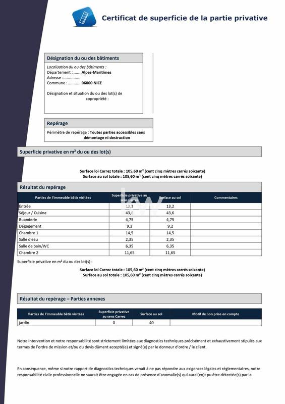 Appartement - 105 m² - 3 pièces