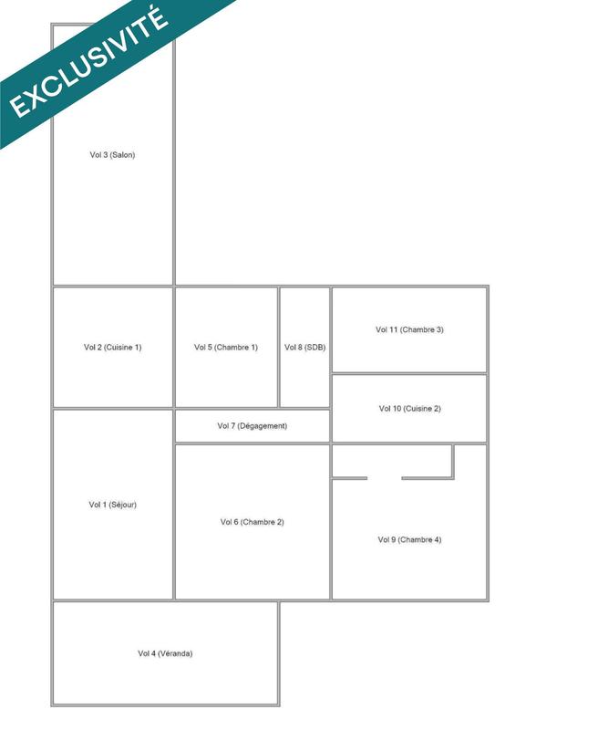 Maison - 132 m² - 6 pièces