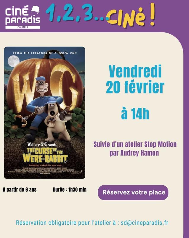 Atelier Stop Motion - 1, 2, 3, ciné !