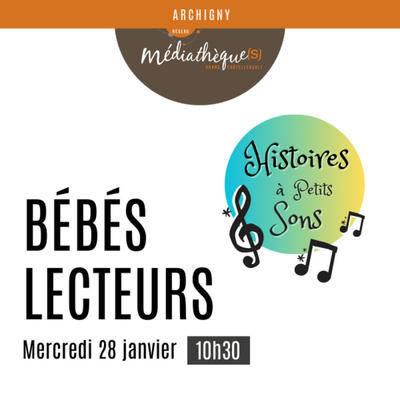 Histoires à petits sons : bébés lecteurs