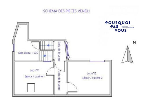 Appartement - 29 m² - 2 pièces