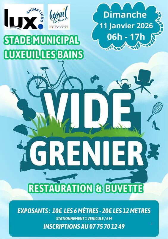 Vide-greniers - lux'animations