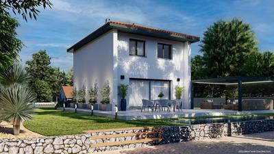 Maison - 90 m² - 4 pièces