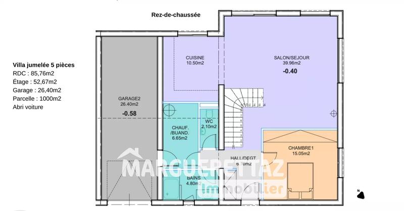 Maison - 138 m² - 6 pièces