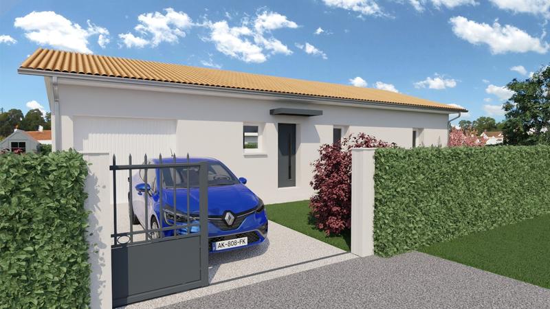 Maison - 90 m² - 5 pièces