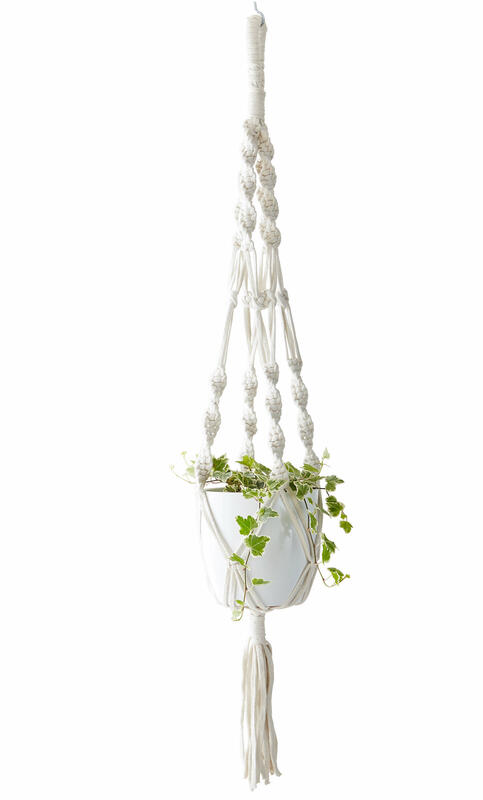 Atelier macramé - suspension pour pot