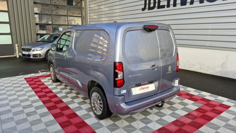 Peugeot Partner Fourgon Standard 650 Kg Bluehdi 100 Ss Bvm5 Asphalt